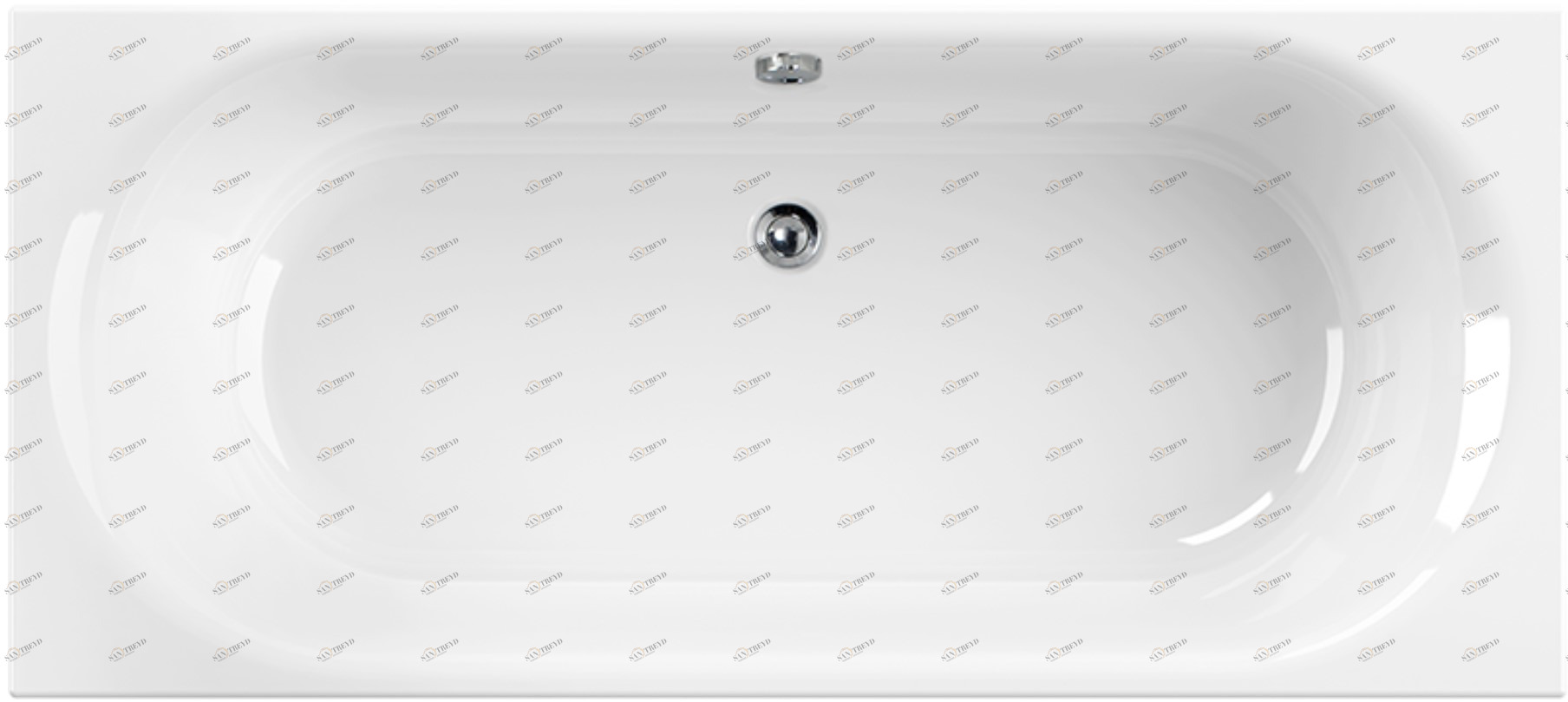 Акриловая ванна CEZARES METAURO-180-80-42 