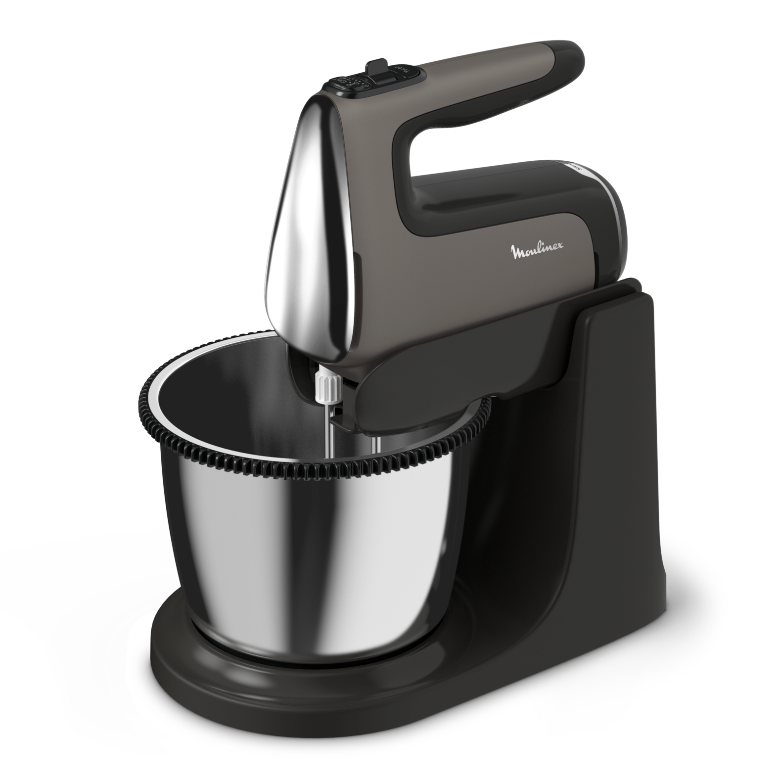 5069137 Миксер Moulinex Powermix Silence HM654E10 серый STDN-0017604 - Вид №1