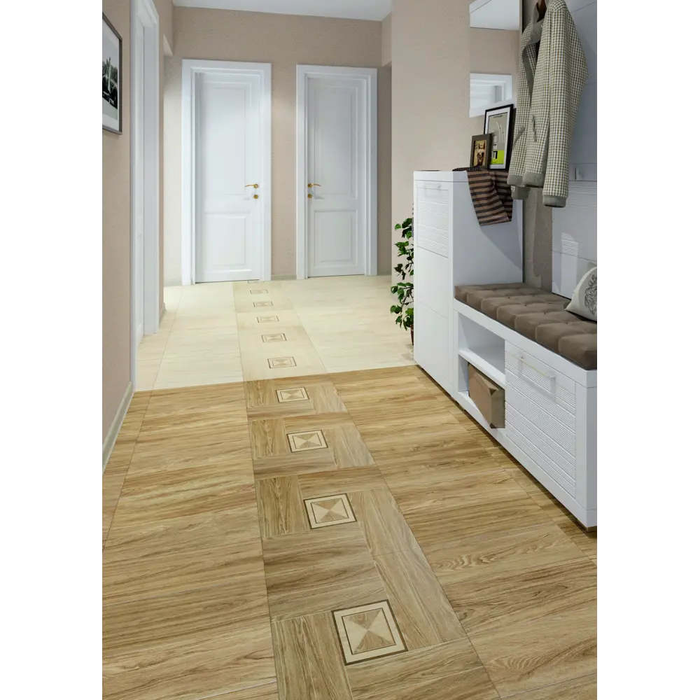 Керамогранит LB Ceramics Twister 45x45 см 1.62 м² матовый цвет коричневый STLM-2053975 - Вид №6