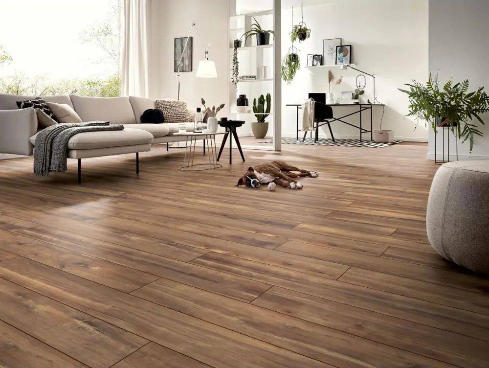 91735117 Ламинат Kronotex Дуб Харизма D80102 33 класс толщина 10 мм с фаской 1.30 м², цена за упаковку STLM-0892874
