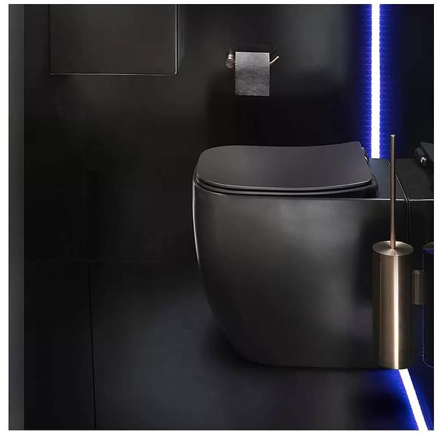 S591T0R0V7.100 Приставной унитаз напольный A. e T. Italia QUO Белый глянцевый AeT ITALIA - Вид №1