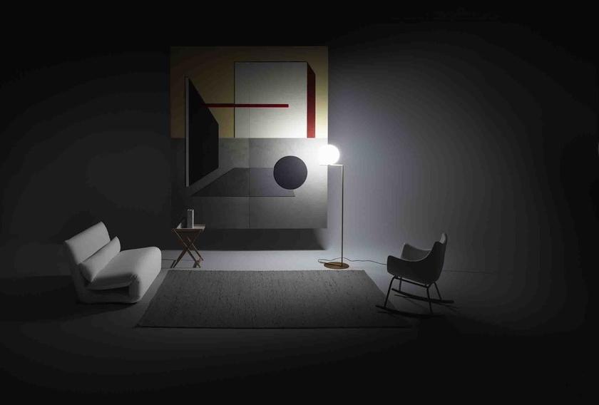 DE PADOVA Кресло-качалка из ткани sun-id-1419915 - Вид №1