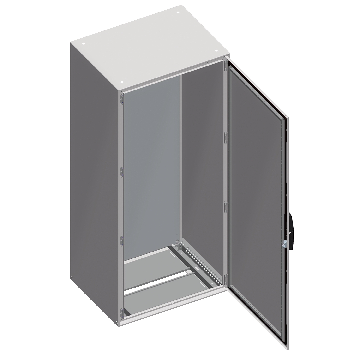 NSYSM20850P Щит с монтажной платой SM, 800x2000x500мм, IP55, сталь Schneider Electric Spacial 