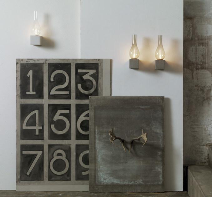 Karman Прямой свет бетонный настенный светильник Amarcord sun-id-1450360 - Вид №1