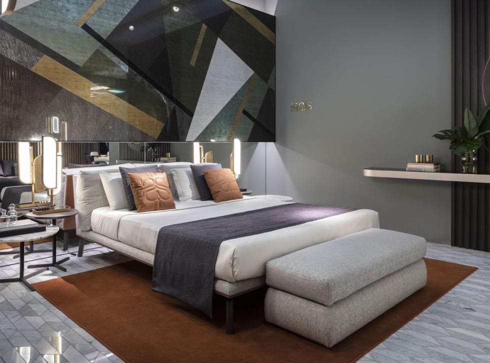 Скамейка из ткани Sicis Cosily ARCH-00055557 - Вид №1