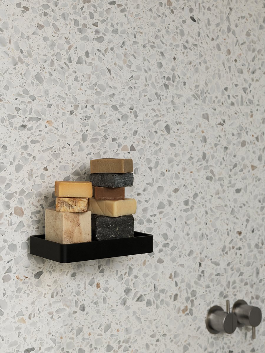 7643539 MENU Душевой поддон Черный мрамор маркина  - Вид №1