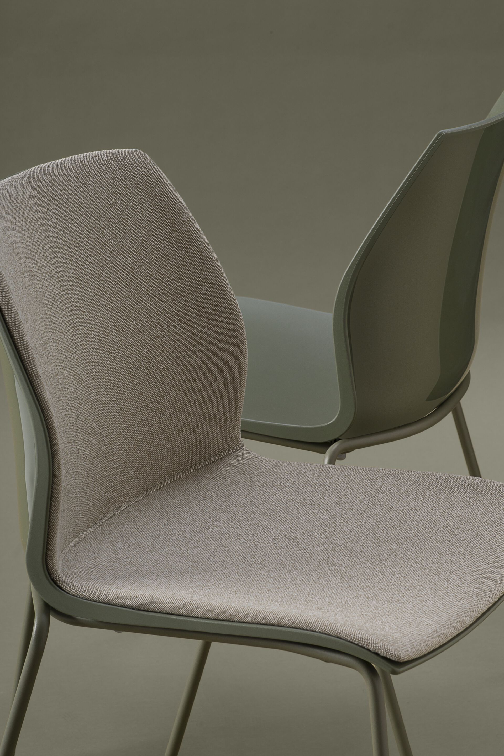 Штабелируемый стул с мягкой тканью Kastel Kalea ARCH-00068142 - Вид №8