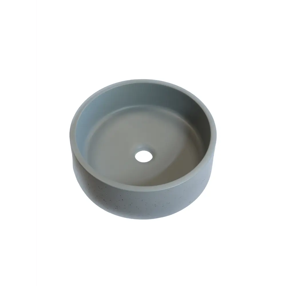 Раковина Round накладная 36x36 см цвет серый матовый Santreyd STLM-2085454 - Вид №2