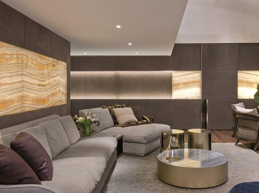 Longhi Кожаные буазери со встроенной подсветкой Aluminiun chic – doors Serie 342 - Вид №5