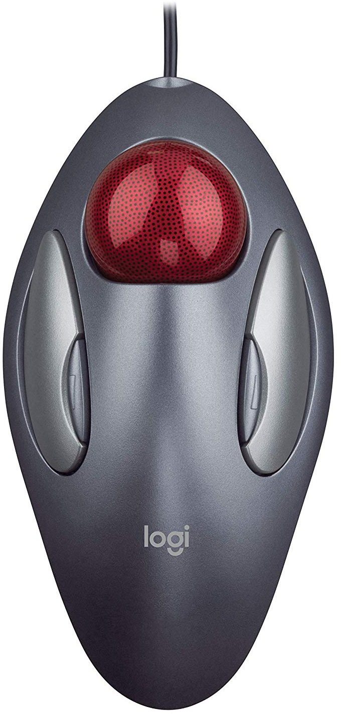 910-000808 trackball marble mouse Logitech Santreyd 