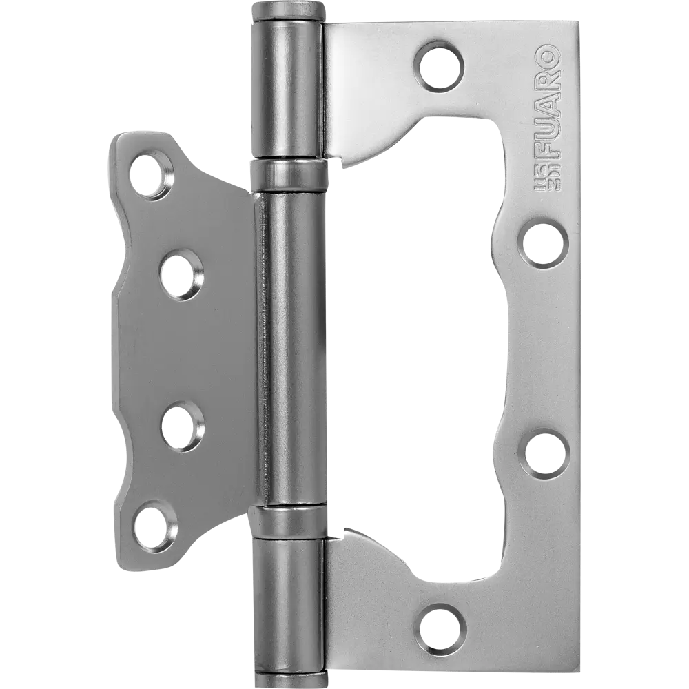 82105962 Петля без врезки N100500/2BB-PC/BL 100x75x2.5 мм сталь цвет перламутровый хром STLM-0019057 FUARO Home - Вид №3