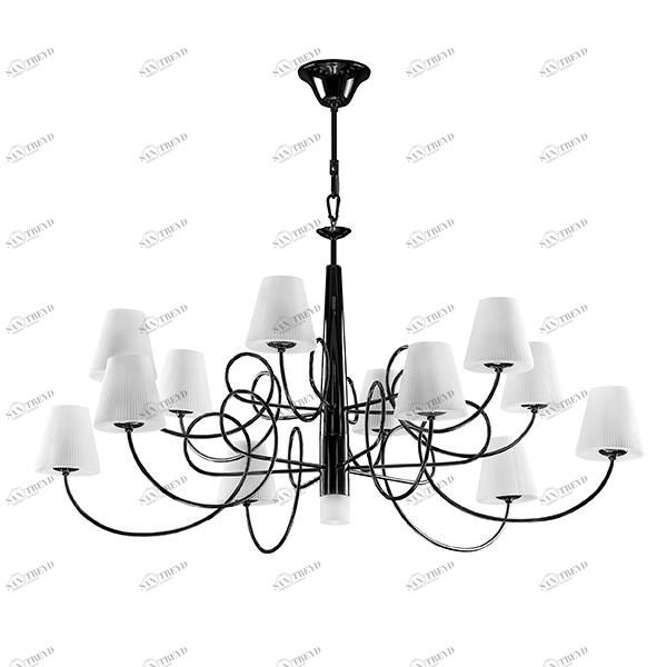 Подвесная люстра Lightstar Vortico 814337 LIGHTSTAR ДИЗАЙНЕРСКИЕ, VORTICO 075262 Белый 