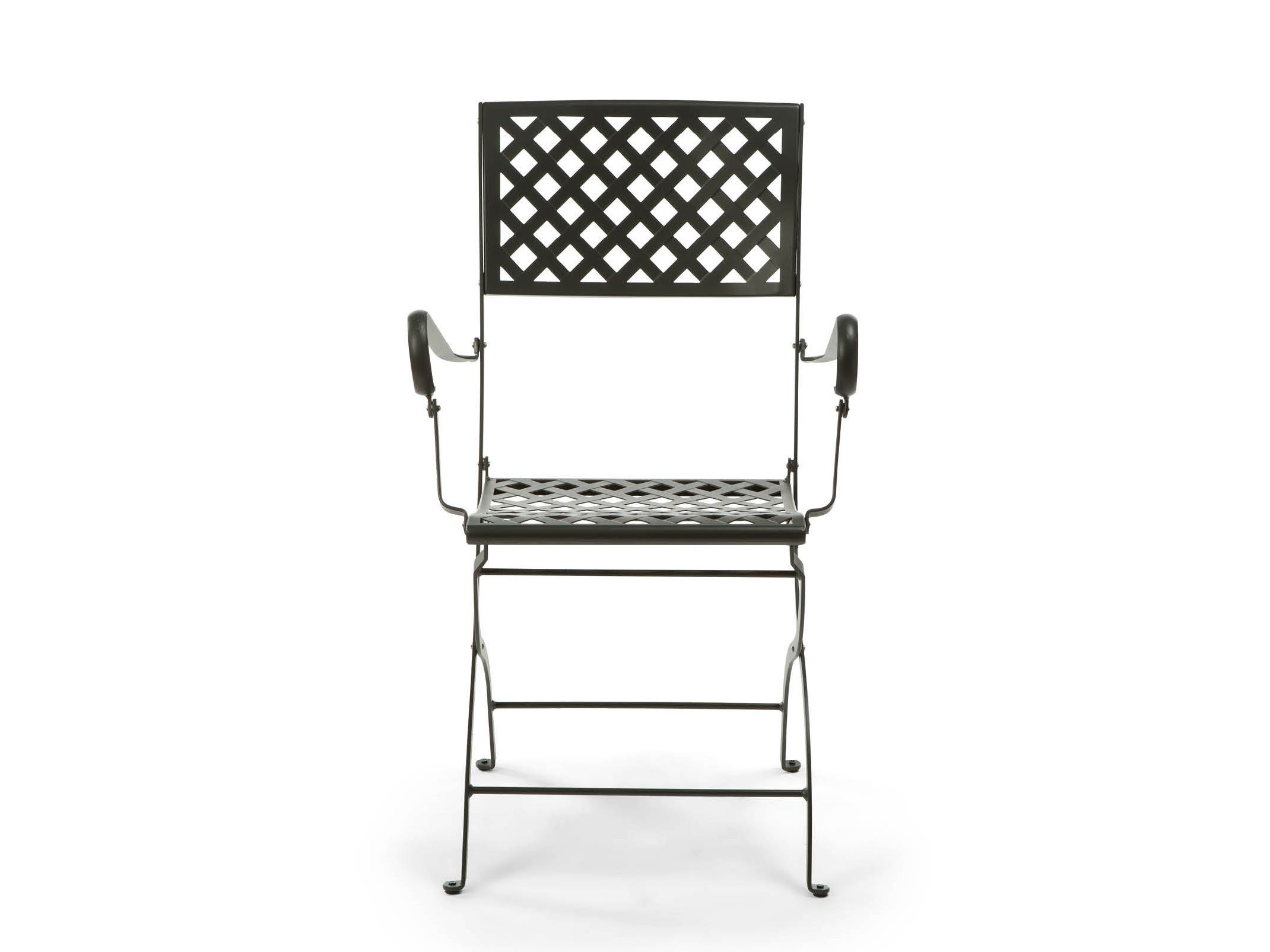 Металлический складной садовый стул Vermobil Springtime ARCH-00152711 - Вид №2