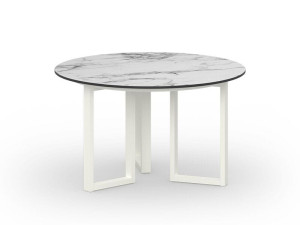 Круглый садовый стол HPL