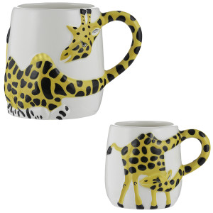 P_0059.079 Набор из 2 кружек giraffe, 405 мл и 195 мл Price&Kensington