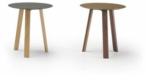 Punt Низкий круглый алюминиевый журнальный столик Stockholm