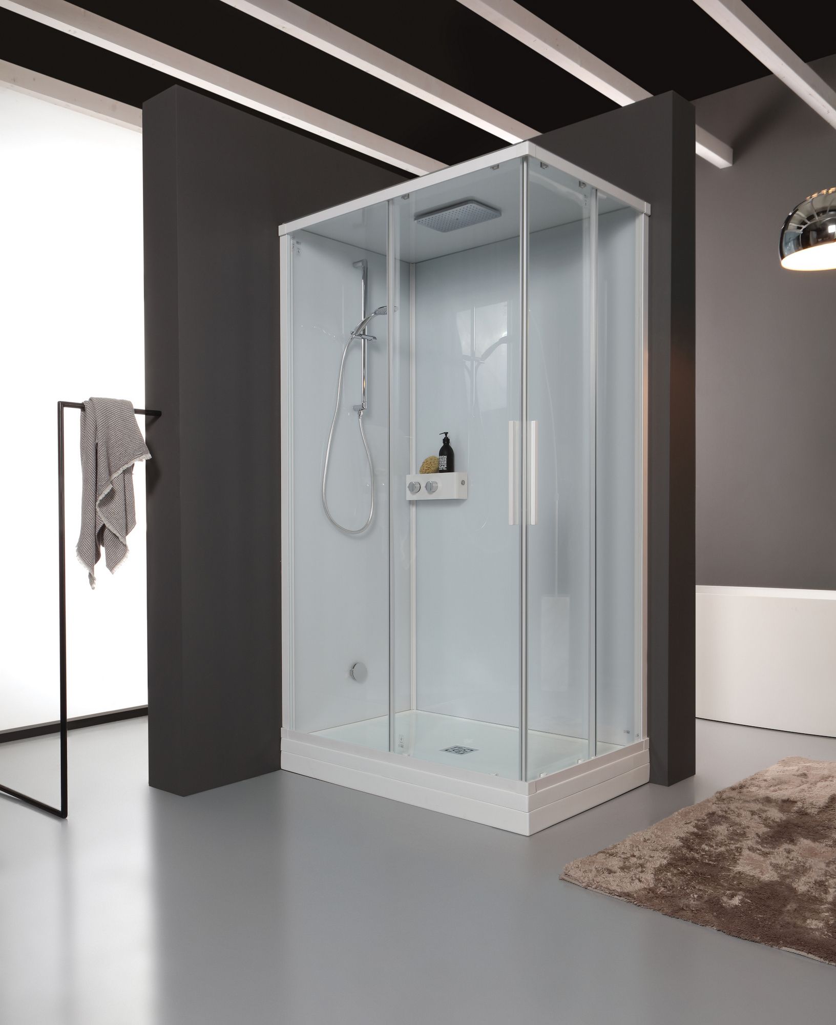 Прямоугольная многофункциональная душевая кабина с раздвижной дверью Kinedo K750 ARCH-00098511 - Вид №2