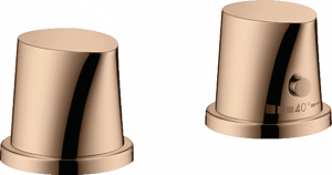 12422300 Термостатический смеситель для ванны на 2 отверстия AXOR STARCK ORGANIC