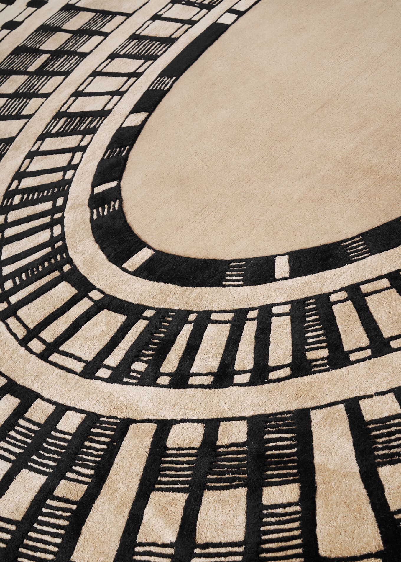 Ковер ручной работы из шерсти и шелка Tapis Rouge памятники ARCH-00034082 - Вид №4