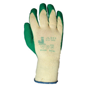 90048624 Перчатки хлопчатобумажные Jeta 7 / Safety JL011-XL, размер 10 / XL, с латексным покрытием STLM-0094351 JETA SAFETY