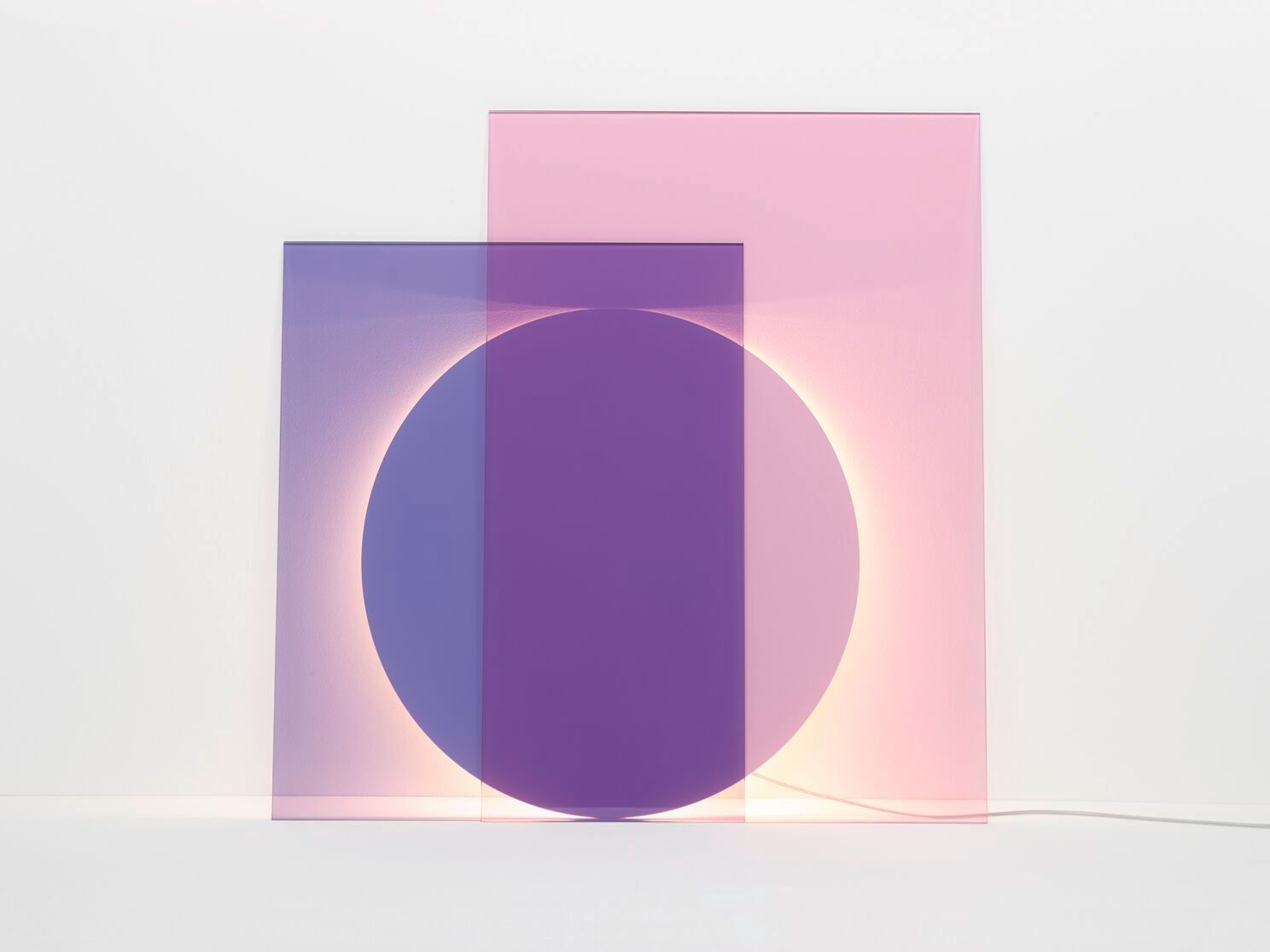 Торшер из стали и стекла e15 COLOUR ARCH-00006839