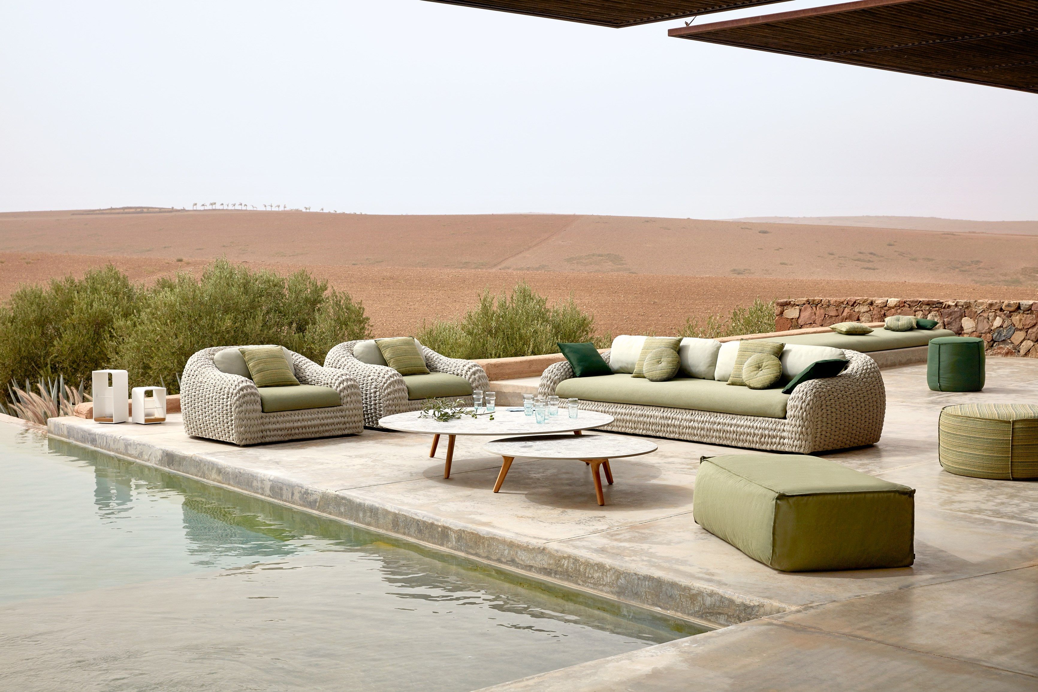 Веревочное садовое кресло с подлокотниками MANUTTI Kobo ARCH-00113555 - Вид №5