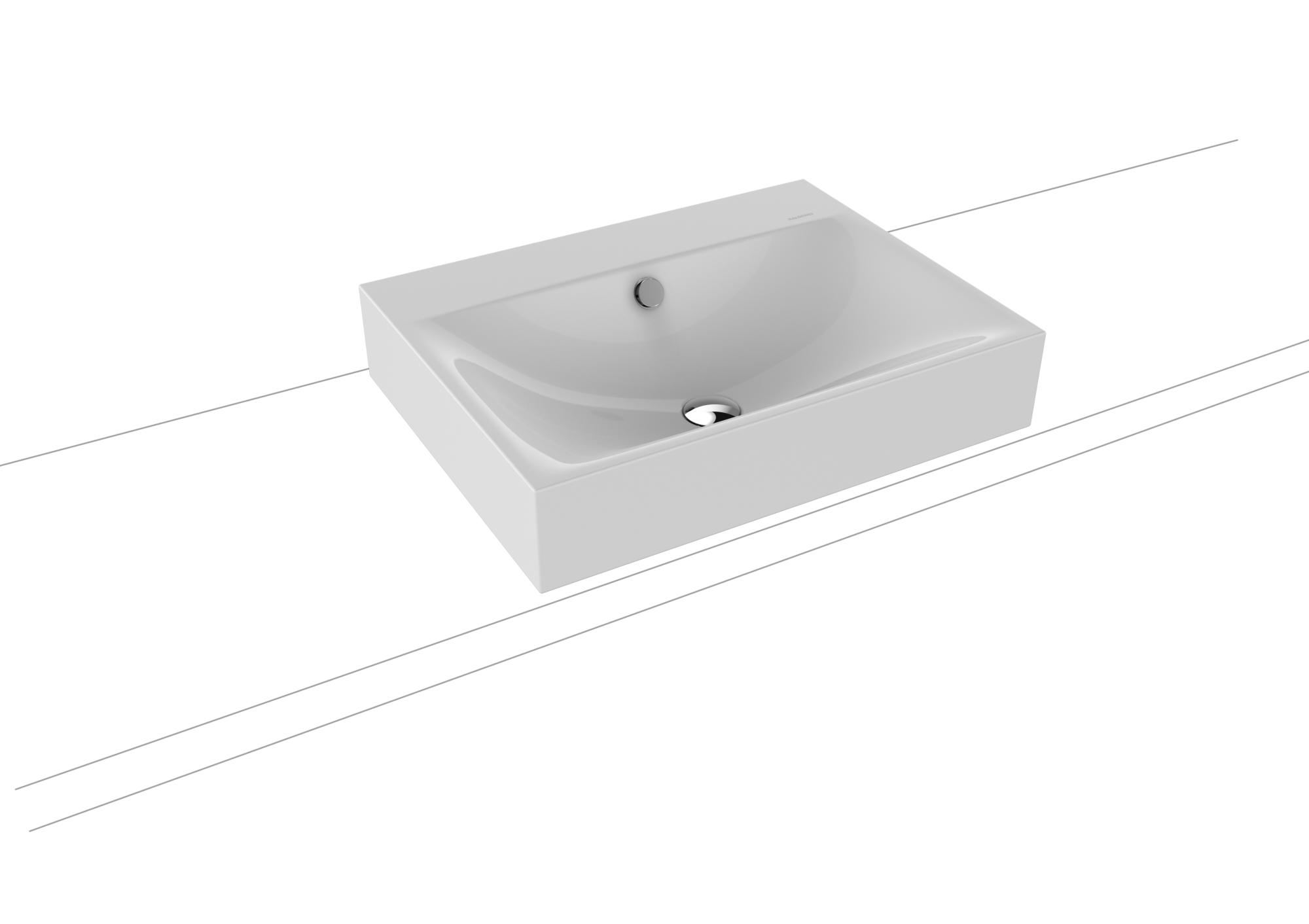 Умывальник KALDEWEI Сталь эмалированная 3042 145 Манхэттен 30423083145 