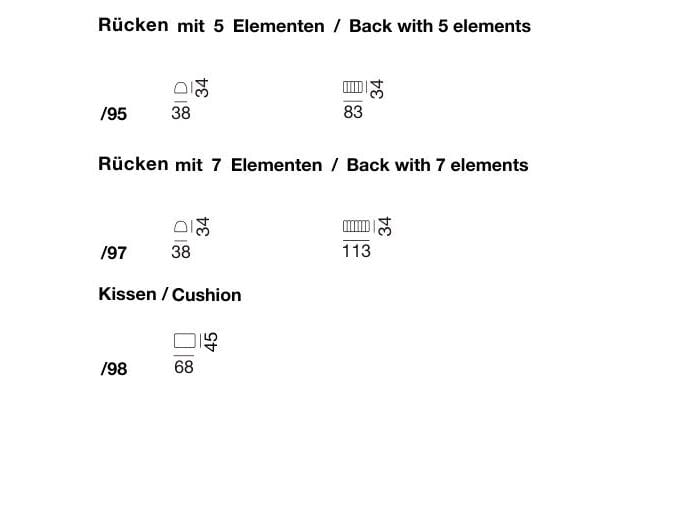 Кожаный диван de Sede DS-909 FLOW ARCH-00091590 - Вид №7