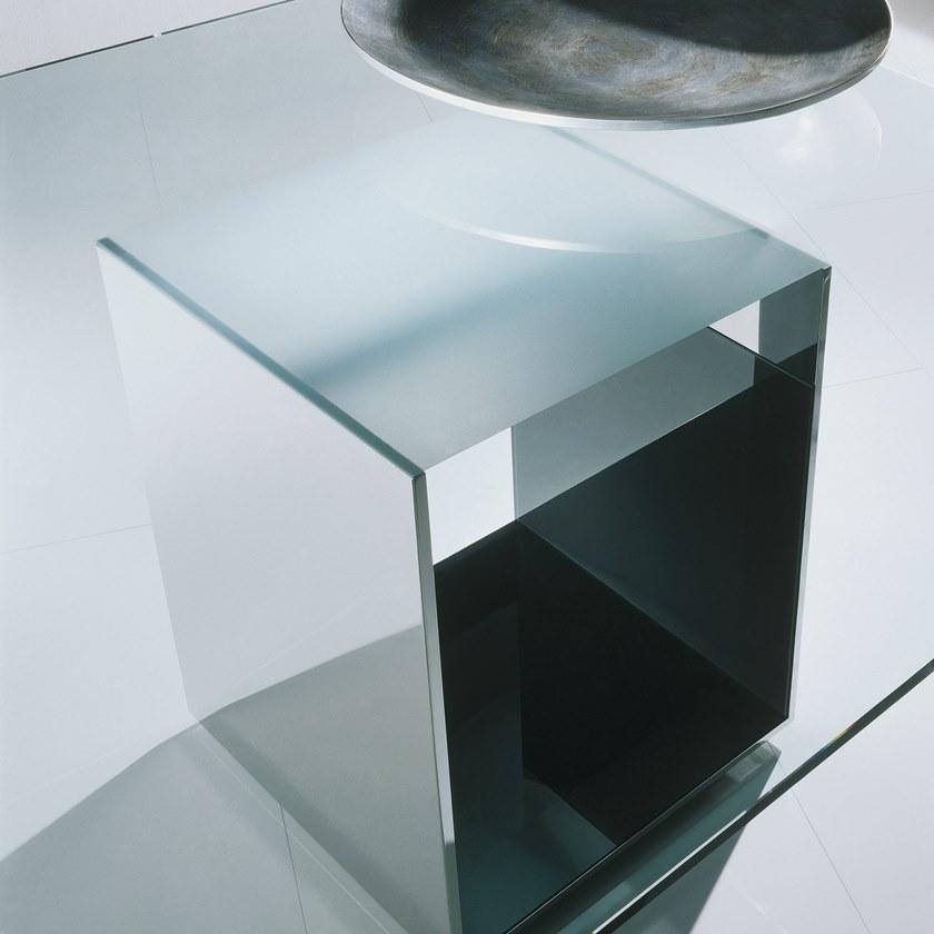 ACERBIS Квадратный стол из нержавеющей стали и стекла sun-id-1488635 - Вид №2