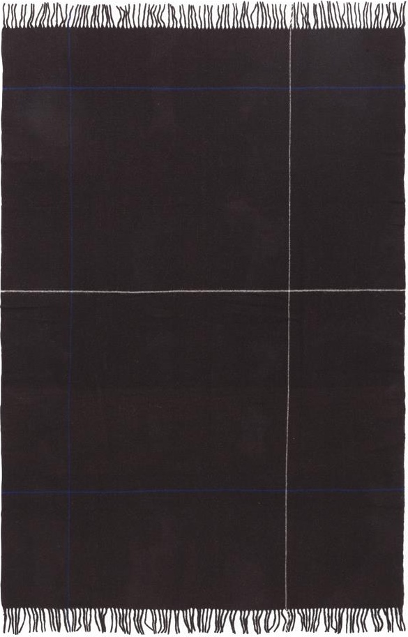 5000532 Одеяло Throw Blanket Mega Simple Check Parterre Brown Normann Copenhagen 