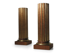 Колонна из красного дерева в стиле ампир