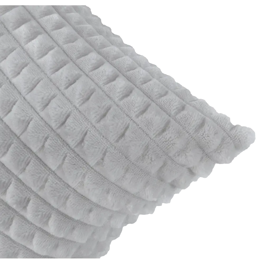 Подушка Плюш 40x40 см цвет серый LINEN WAY STLM-2159486 - Вид №2