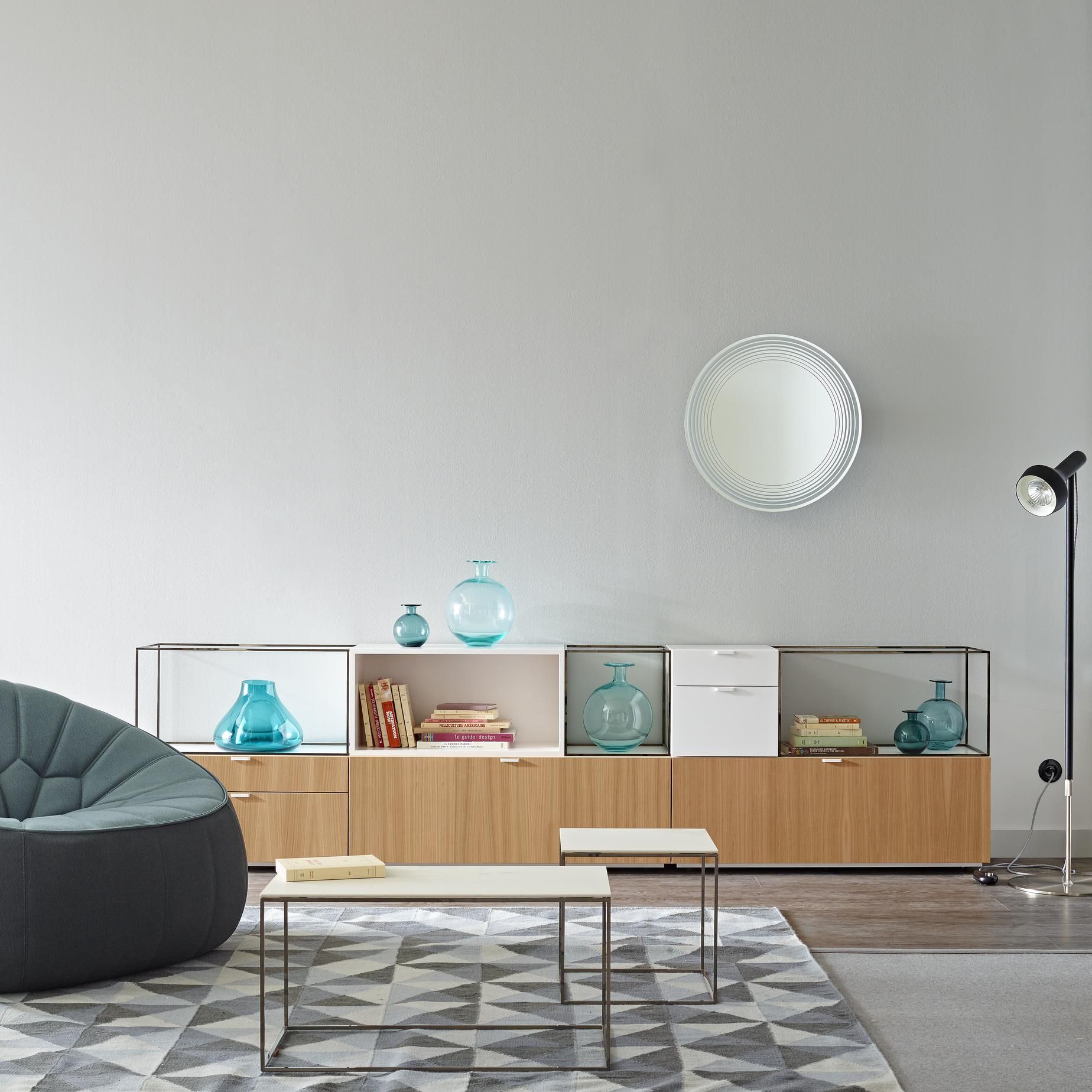 Прямоугольный низкий журнальный столик из керамогранита Ligne Roset ARCH-00058252 - Вид №1