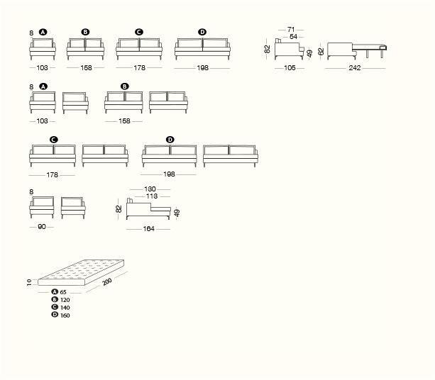Milano Bedding Модульный угловой диван со съемным чехлом из ткани sun-id-1384425 - Вид №5