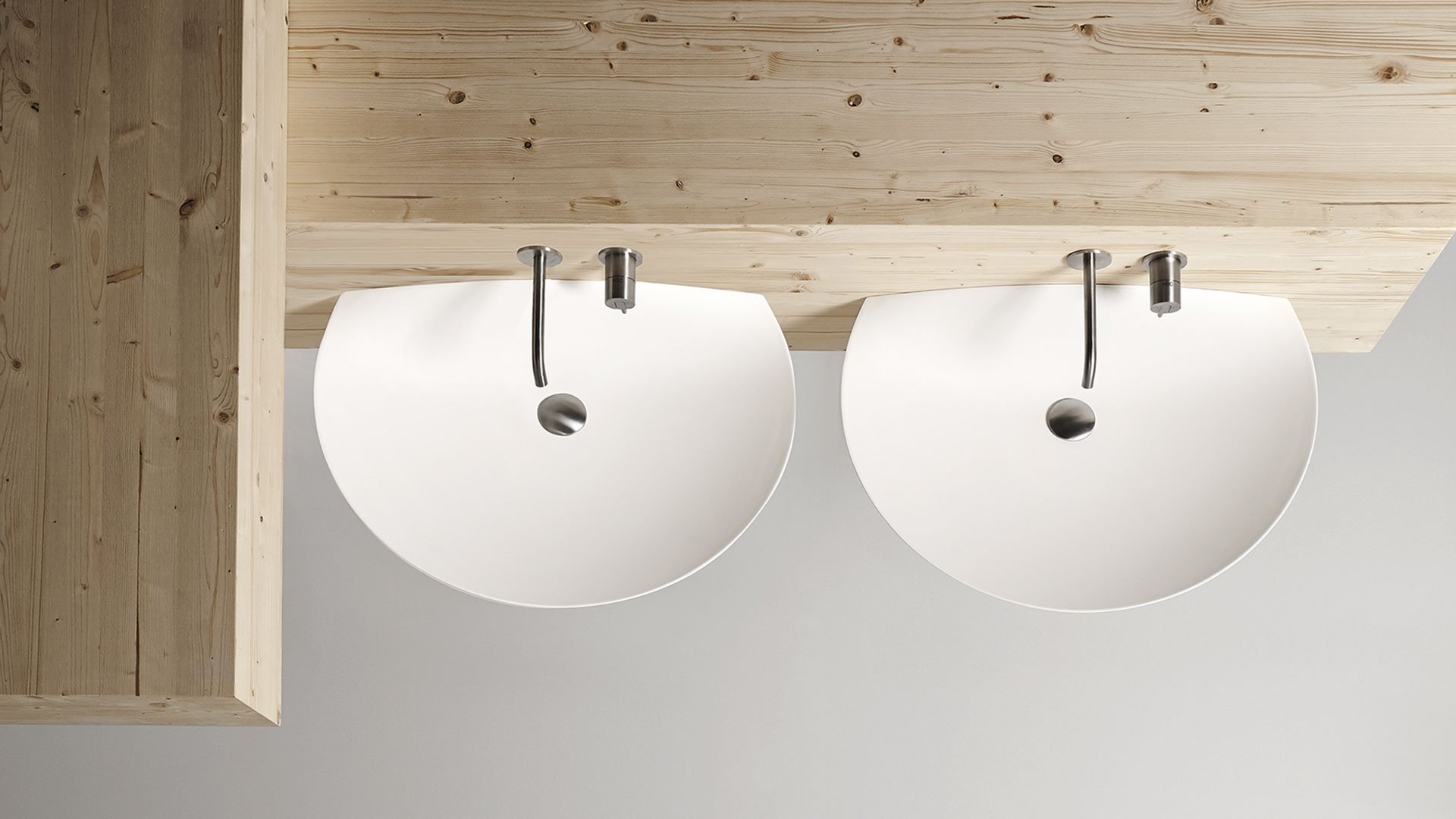 Venere Подвесная раковина настенная прямоугольная Antoniolupi  белая  - Вид №1