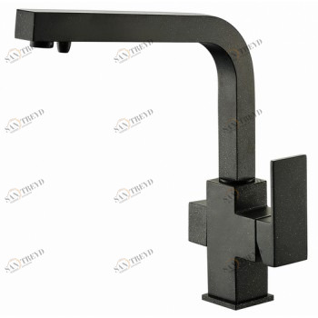 Zorg ZR 311 YF чёрный металлик Смеситель для кухни Zorg 305х230 мм 