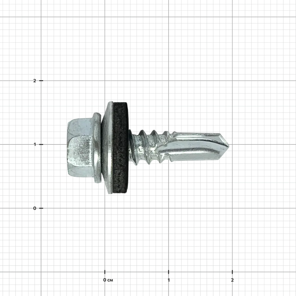 Саморезы кровельные по металлу DILWIS с пресс-шайбой 5.5x19 мм 100 шт STLM-2145664 - Вид №2