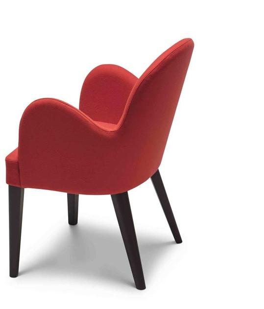 Origins 1971 Кресло из ткани с подлокотниками Roald sun-id-1476282 - Вид №2