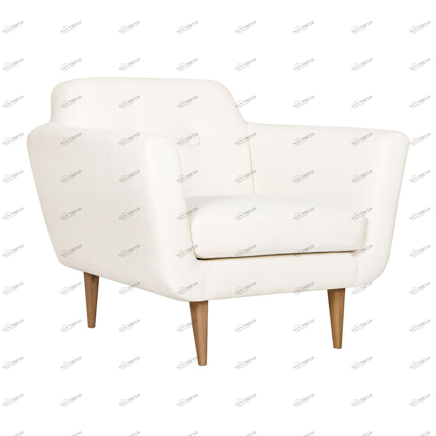 Кресло Otto, кремовое Sits S1499