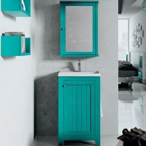 Avila Dos Комплект мебели COLONIAL 04 NATURAL WOOD голубой