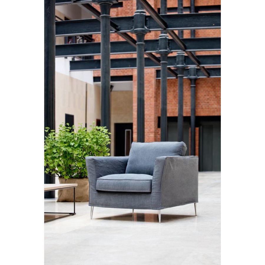 Кресло Caprice, серое Sits S1088 - Вид №1