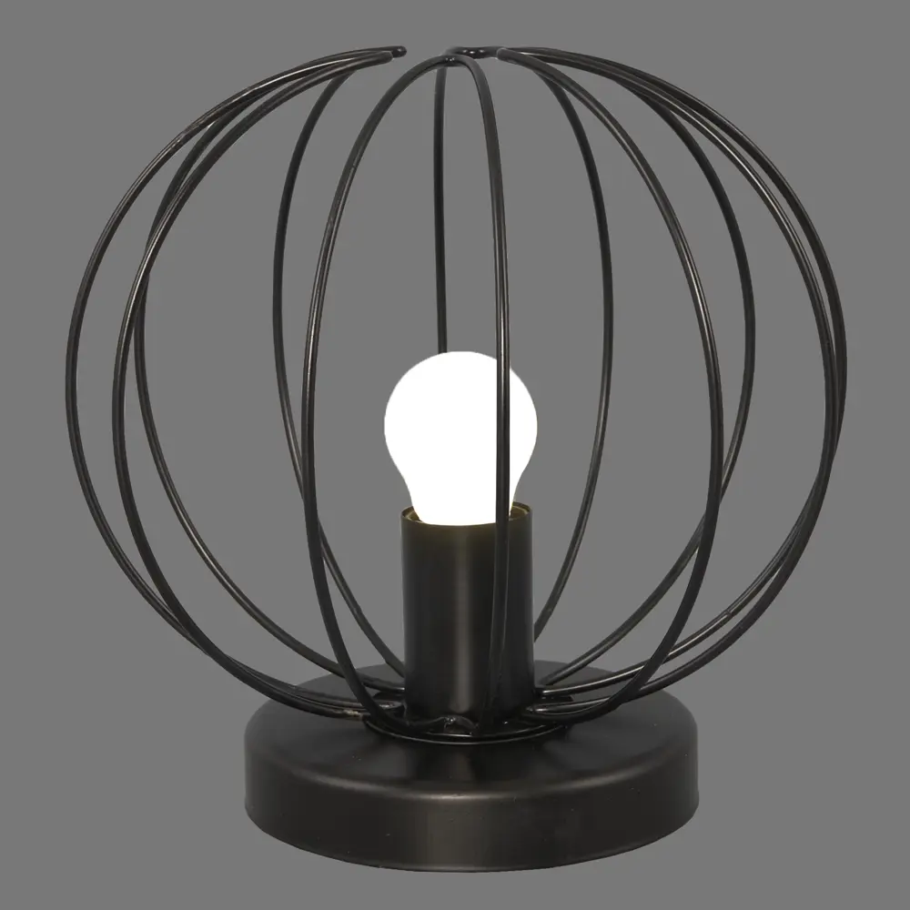 Настольная лампа КС30051/1T 1хЕ27х60 Вт цвет чёрный КЛЮЧНИК STLM-2071637 - Вид №3