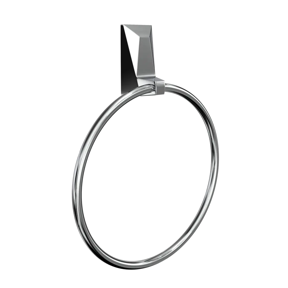 Держатель для полотенец Lemer Crystal кольцо цвет хром STLM-2028526