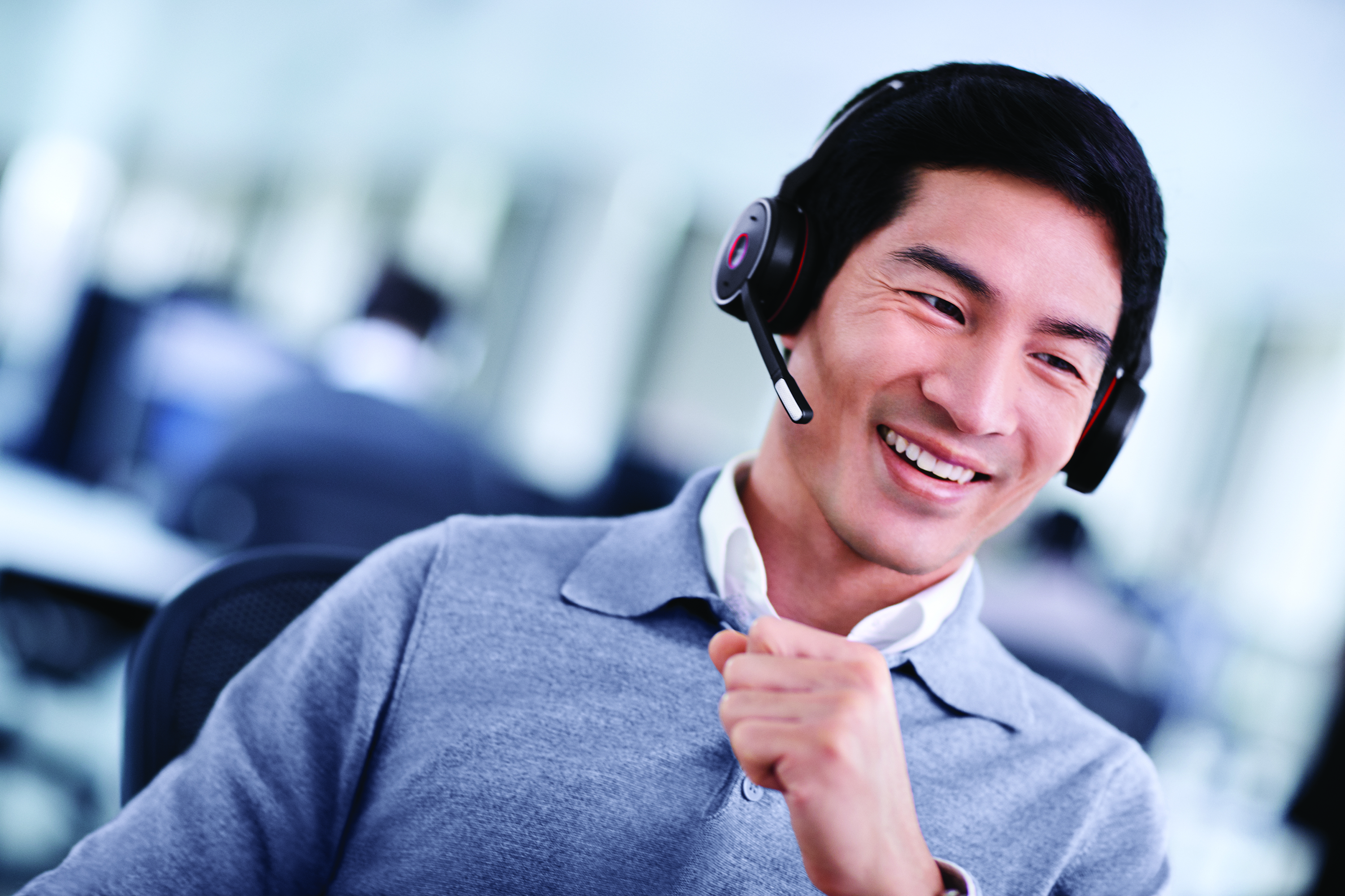 7599-838-199 evolve 75 stereo uc, charging stand & link 370 Jabra Santreyd  - Вид №24