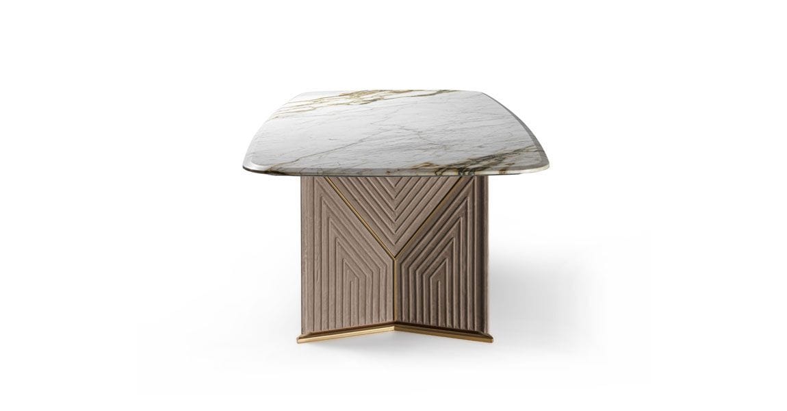 Мраморный обеденный стол Vittoria Frigerio PINTO ARCH-00068576 - Вид №2