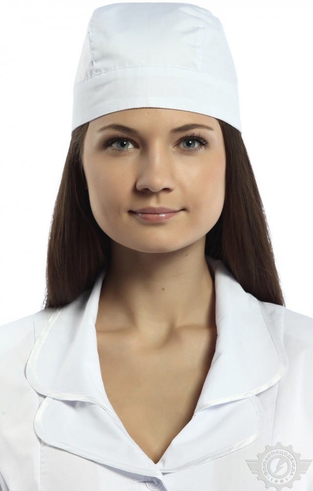 58610 Бандана белая  Спецодежда для продавцов  размер  - Вид №3