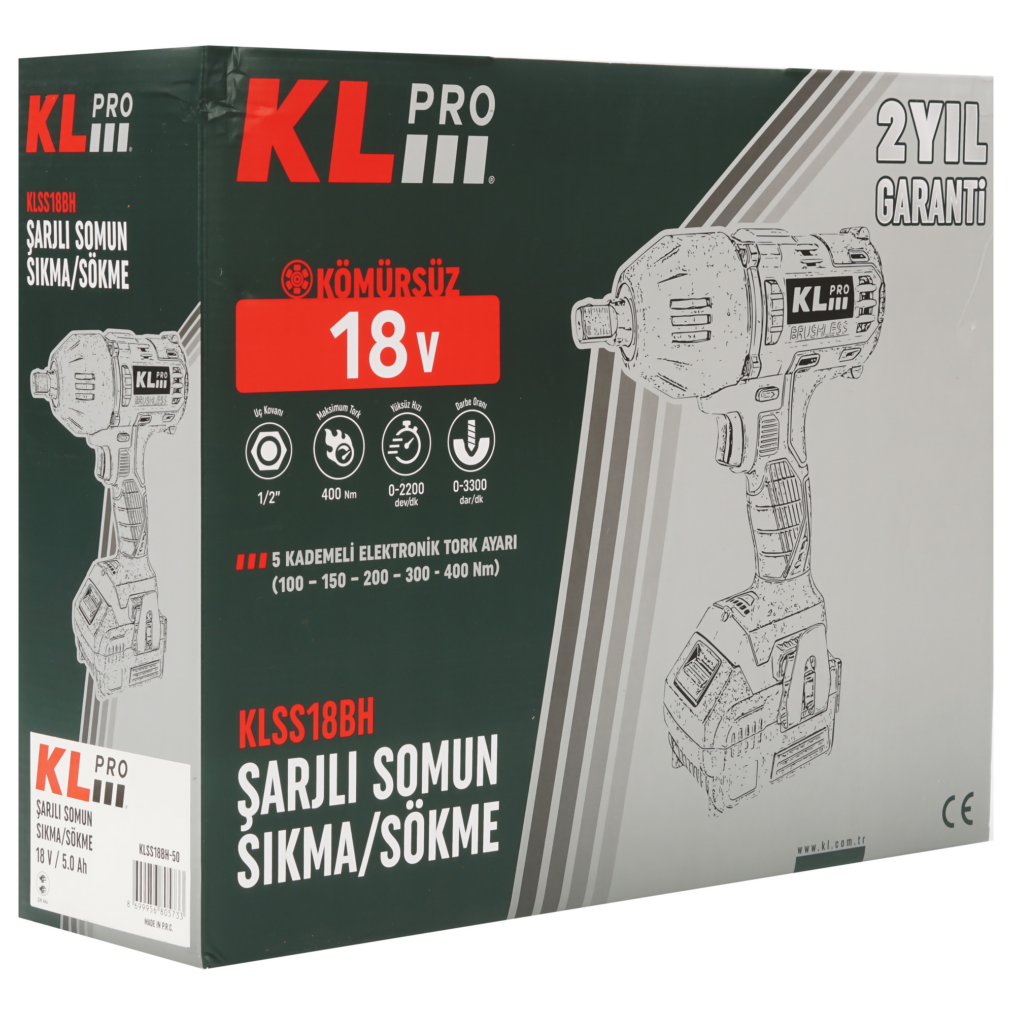 Гайковерт KLPRO KLSS18BH-50 9154029 STDN-0131238 - Вид №9