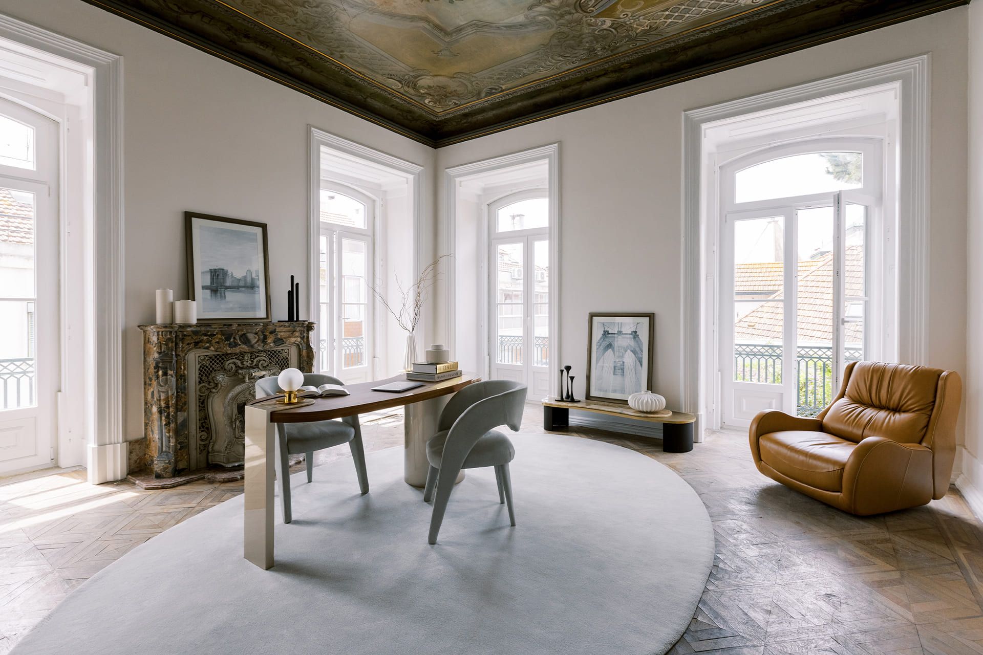 Низкий деревянный журнальный столик Greenapple Armona ARCH-00070165 - Вид №3