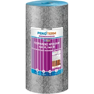 Материал изоляционный 10 мм ВПЭ/фольга, 18 м2