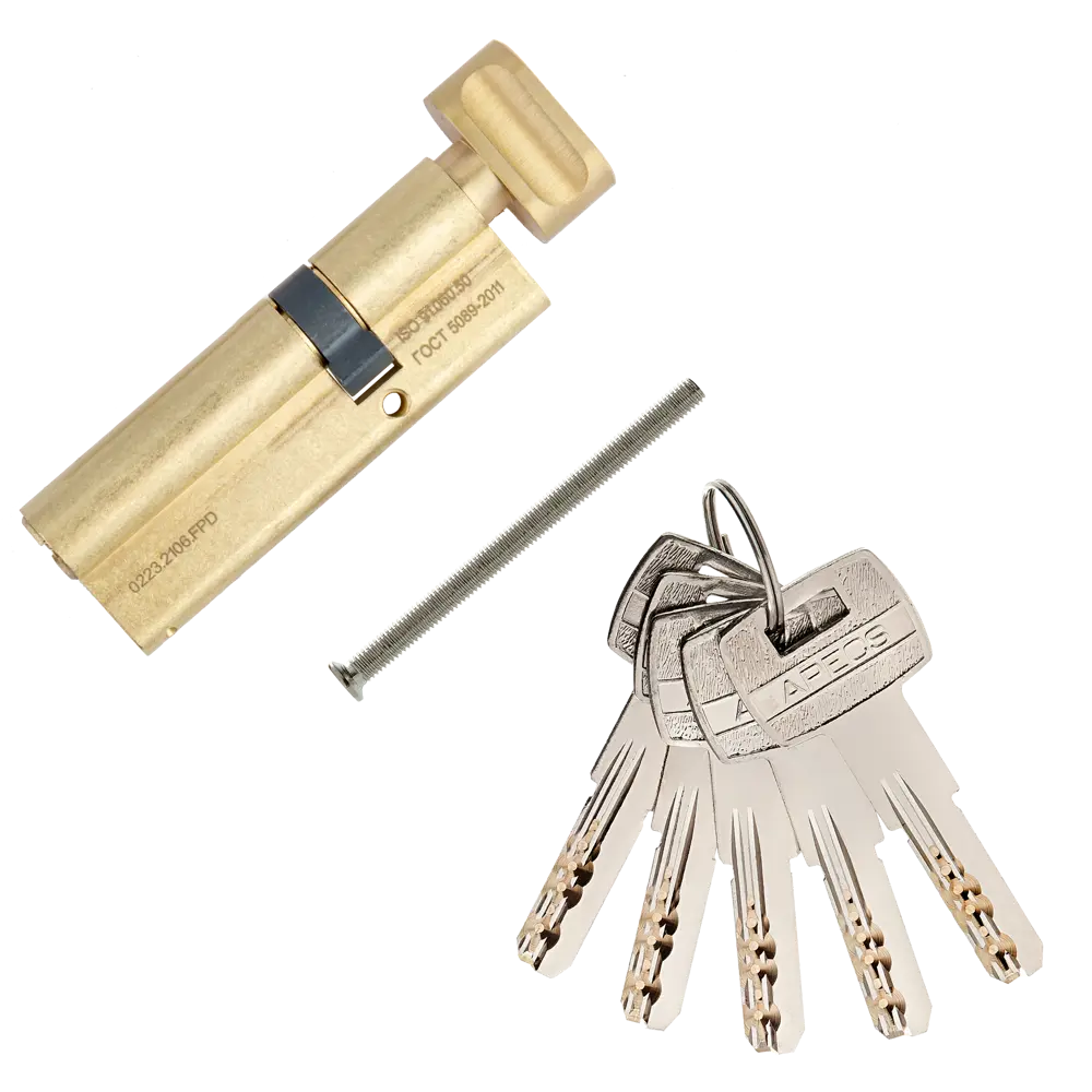 Цилиндр дверной APECS Pro с защитой от выбивания, 60x30 мм 85559782 PRO LM STLM-0063850 - Вид №1